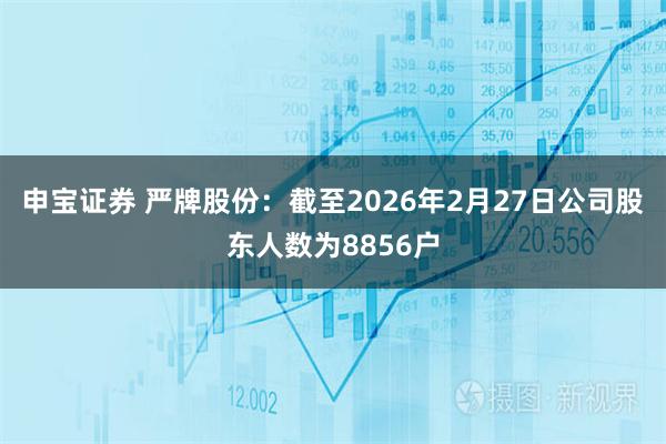 申宝证券 严牌股份：截至2026年2月27日公司股东人数为8856户